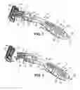 Fig. 02 - Razor handle comprising an element within a hole and razor comprising such a razor handle