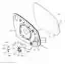 Fig. 01 - Vehicular side view mirror including an illuminating device