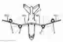 Fig. 01 - Aircraft with overlapped rotors