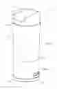 Fig. 03 - Container and closure with substance storage means