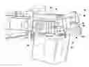 Fig. 01 - Drag slat chain tensioning device and stop