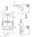 Fig. 09 - Unique self-pressurizing, self-cooling beverage system, having impact-and-vibration-absorbing systems, anti-shaking anti-rolling clamping system, root-beer-float system, beverage-dispensing system, and multi-height spigot system