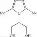 Fig. 13 - Process for the synthesis of 2-(2,5-dimethyl-1H-pyrrol-1-yl)-1,3-propanediol and its substituted derivatives