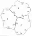 Fig. 01 - Artificial flagstone for providing a surface with a natural random look