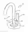 Fig. 01 - Faucet handle with angled interface