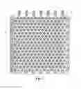 Fig. 06 - Surface underlayment system with interlocking resilient assemblies of shock tiles
