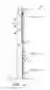 Fig. 03 - Ladder attachment system for a wind turbine