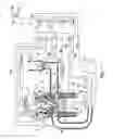 Fig. 02 - Camshaft thrust bearing lubrication system