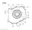 Fig. 04 - Cover structure for internal combustion engine