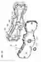Fig. 15 - Cover structure for internal combustion engine