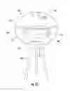 Fig. 13 - COOKING DEVICE FOR A SOLID-FUEL COOKER INCLUDING SOLID COVER DEFINING A COOKING SURFACE AND RELATED METHODS
