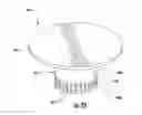 Fig. 21 - COOKING DEVICE FOR A SOLID-FUEL COOKER INCLUDING SOLID COVER DEFINING A COOKING SURFACE AND RELATED METHODS