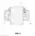 Fig. 05 - Wireless particulate solid material flow sensor with internal battery