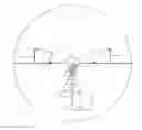 Fig. 01 - Trajectory compensating reticle for accurate engagement of a target at an unknown distance