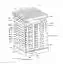 Fig. 01 - Semiconductor memory device with a three-dimensional stacked memory cell structure