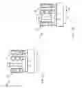 Fig. 13 - Forming stressed epitaxial layers between gates separated by different pitches