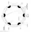 Fig. 13 - Dome shaped microphone array with circularly distributed microphones