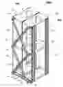 Fig. 01 - Data center racks and structural framework for electronic equipment and non-electronic equipment