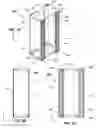 Fig. 03 - Data center racks and structural framework for electronic equipment and non-electronic equipment