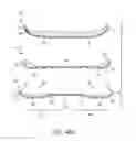 Fig. 13 - Sole structure with alternating spring and damping layers