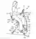 Fig. 01 - Exercise device with adjustable desk