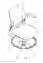 Fig. 02 - Fastening structure for footrest ring of chair