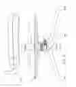 Fig. 08 - Fastening structure for footrest ring of chair
