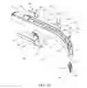 Fig. 14 - Surgical stapler end effector with multi-staple driver crossing center line