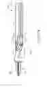 Fig. 41 - Surgical instrument with dual mode end effector and side-loaded clamp arm assembly