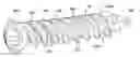 Fig. 01 - Pedicle screw with raised root
