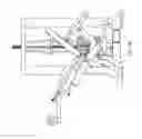 Fig. 59 - Functional training equipment with multiple movement planes for biceps curl exercise
