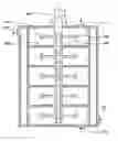 Fig. 01 - Multi-stage stirred reactor having reduced back mixing