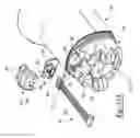 Fig. 17 - Handheld grinder with brushless electric motor