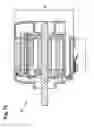 Fig. 11 - System at least comprising an electronically commutated electric motor of a defined construction size, and a rechargeable battery of at least one voltage class