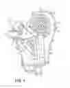 Fig. 02 - HVAC kinematics to provide temperature and mode control with one actuator