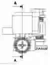 Fig. 01 - Screw-driving bidirectional adjustment mechanism for adjusting relative position of high and low beam shapes of automobile lamp