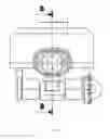 Fig. 04 - Screw-driving bidirectional adjustment mechanism for adjusting relative position of high and low beam shapes of automobile lamp