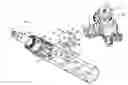 Fig. 01 - Steering column assembly having a lock mounting bracket