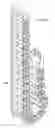 Fig. 11 - Apparatus for automated transfer of large-scale missile hardware