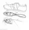 Fig. 01 - Rowing Shoe Fastening Assembly