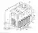 Fig. 01 - Method for transporting mattresses and shipping container holding an assembly of stacked mattresses