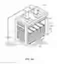 Fig. 12 - Method for transporting mattresses and shipping container holding an assembly of stacked mattresses
