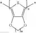 Fig. 05 - Conductive polymer of poly(thio- or seleno-)phene type