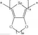 Fig. 09 - Conductive polymer of poly(thio- or seleno-)phene type