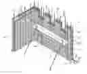 Fig. 01 - Prefabricated module for casting a concrete wall