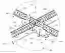 Fig. 01 - Suspended ceiling system, securing members, and process of installing a suspended ceiling system