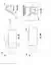 Fig. 43 - Portable restroom assembly with hands-free door opening system