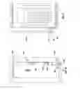 Fig. 45 - Portable restroom assembly with hands-free door opening system