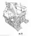 Fig. 14 - LAND-BASED RIG WITH ON-BOARD CRANE