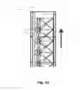 Fig. 13 - Crane system incorporated into a tower